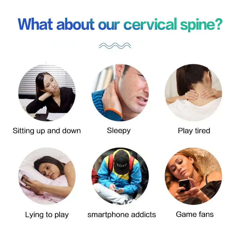 Massageador Cervical Inteligente AuraRelief - Alivio da Dor em 15 Minutos