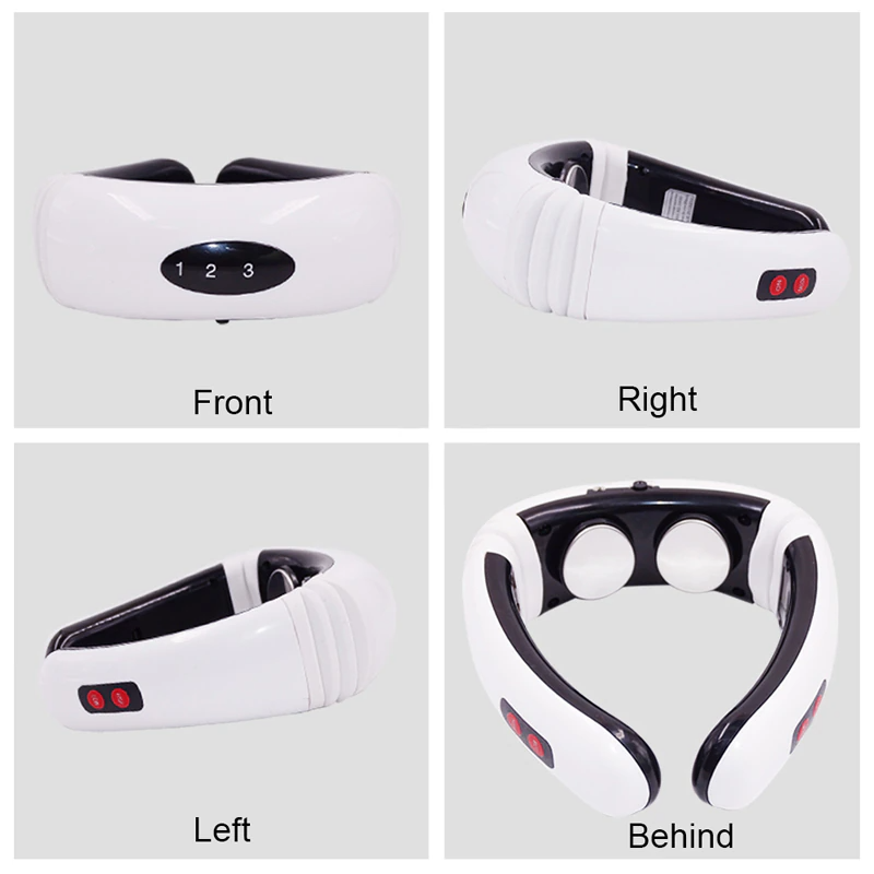 Massageador Cervical Inteligente AuraRelief - Alivio da Dor em 15 Minutos