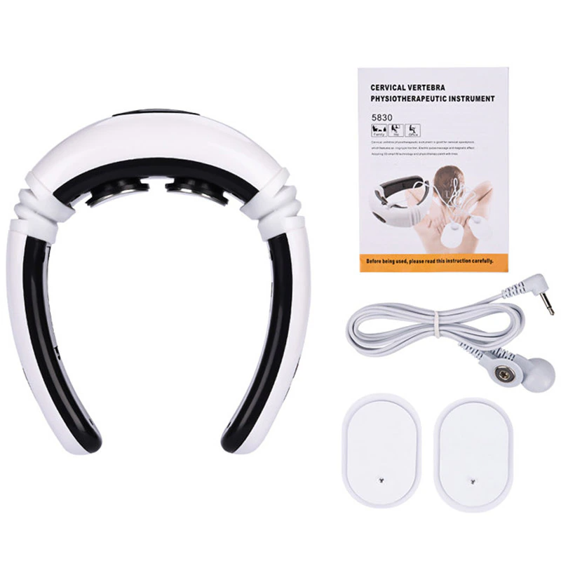 Massageador Cervical Inteligente AuraRelief - Alivio da Dor em 15 Minutos