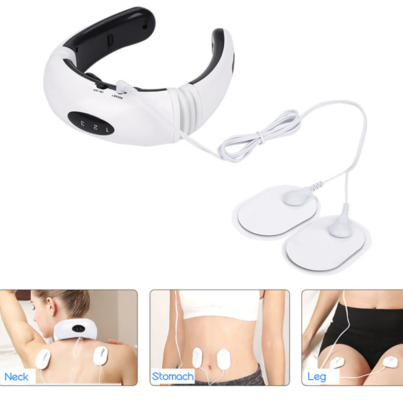 Massageador Cervical Inteligente AuraRelief - Alivio da Dor em 15 Minutos