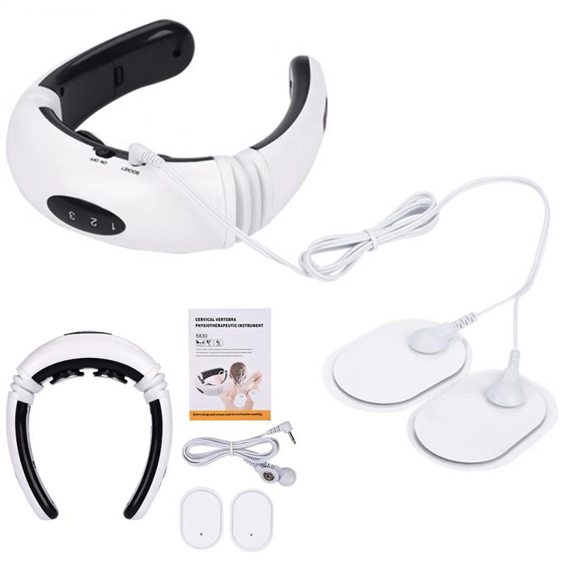 Massageador Cervical Inteligente AuraRelief - Alivio da Dor em 15 Minutos