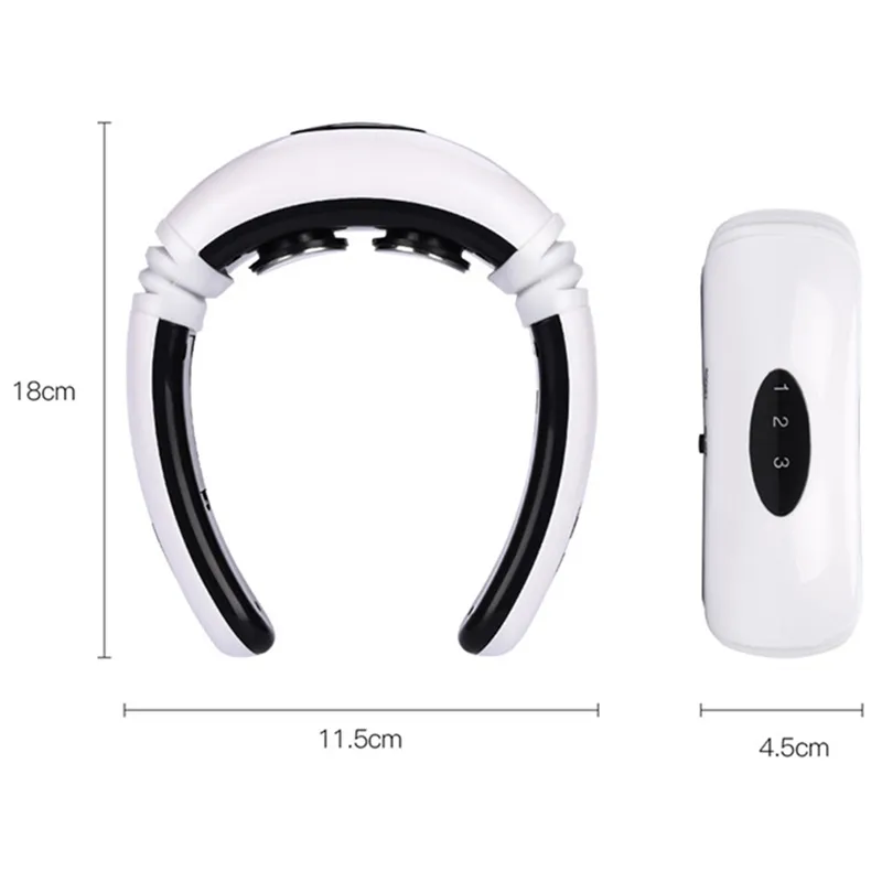 Massageador Cervical Inteligente AuraRelief - Alivio da Dor em 15 Minutos